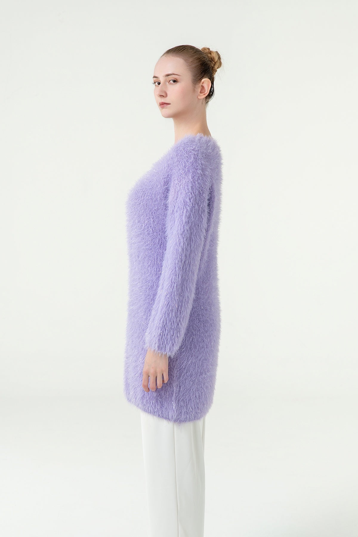 Scott Cashmere Women's Jumper Exclusive Design - Lilac