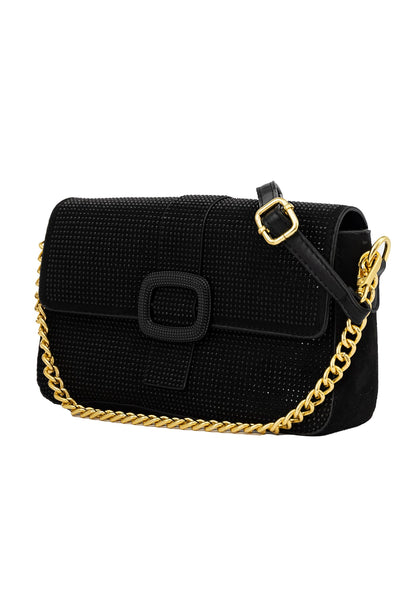 Women's Handbag Lucchi Design - Crystal Black