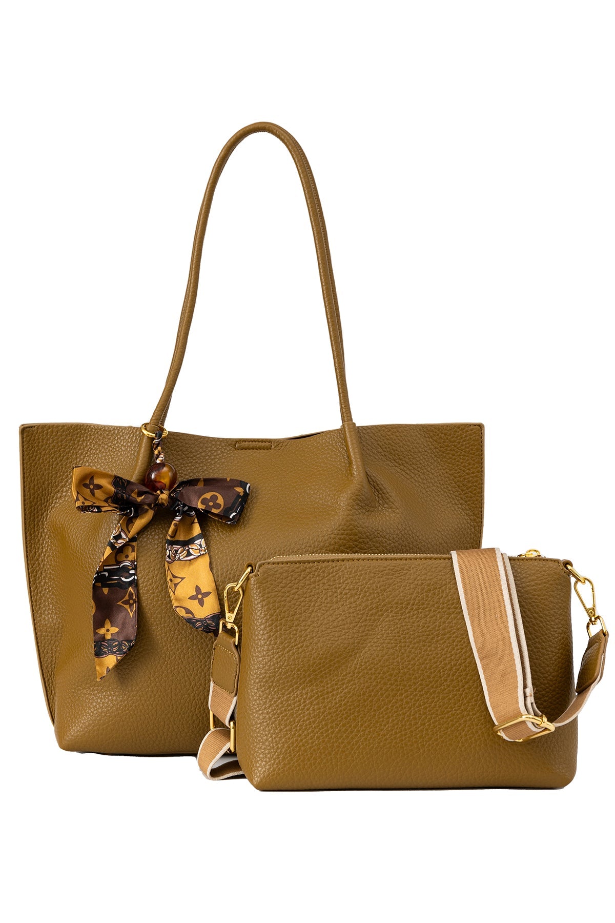 Women's Handbag Lucchi Design - Mustard Style 1