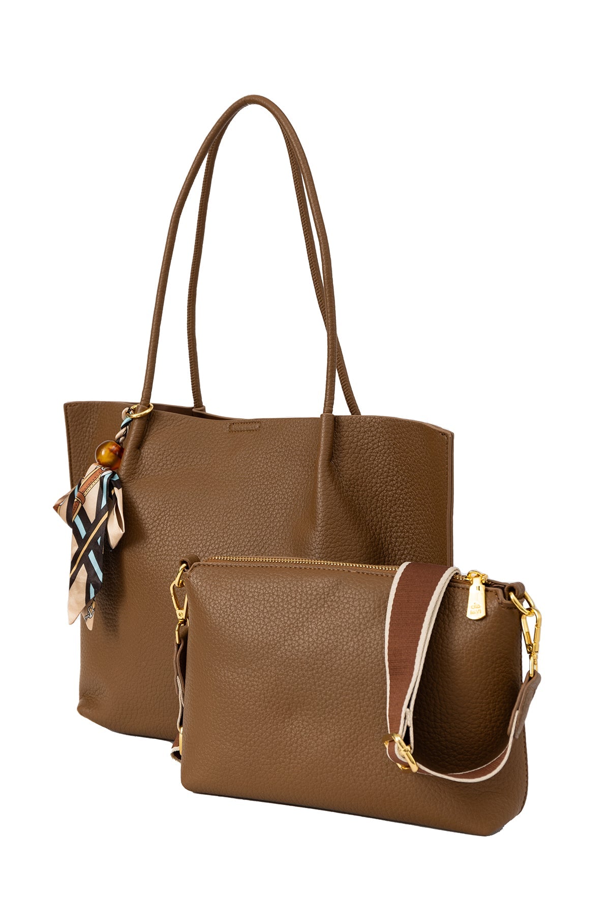 Women's Handbag Lucchi Design - Dark Brown