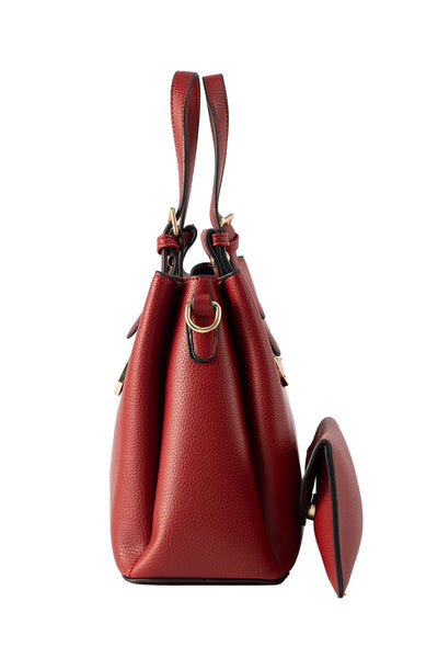 Women's Handbag Lucchi Design - Cherry