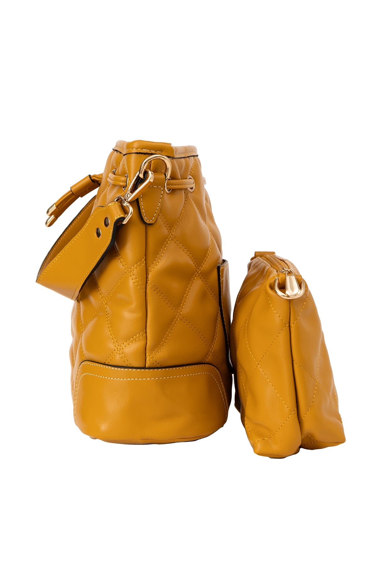 Women's Handbag Lucchi Design - Mustard Style 2