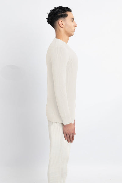 Scott Cashmere Men's Jumper Exclusive Design - White