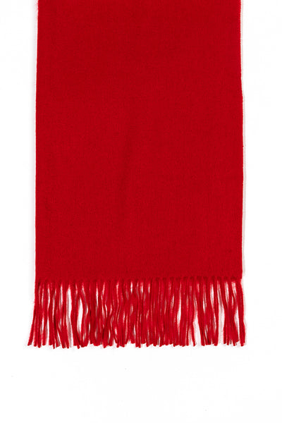 Scott Cashmere 100% Pure Cashmere Scarf Red