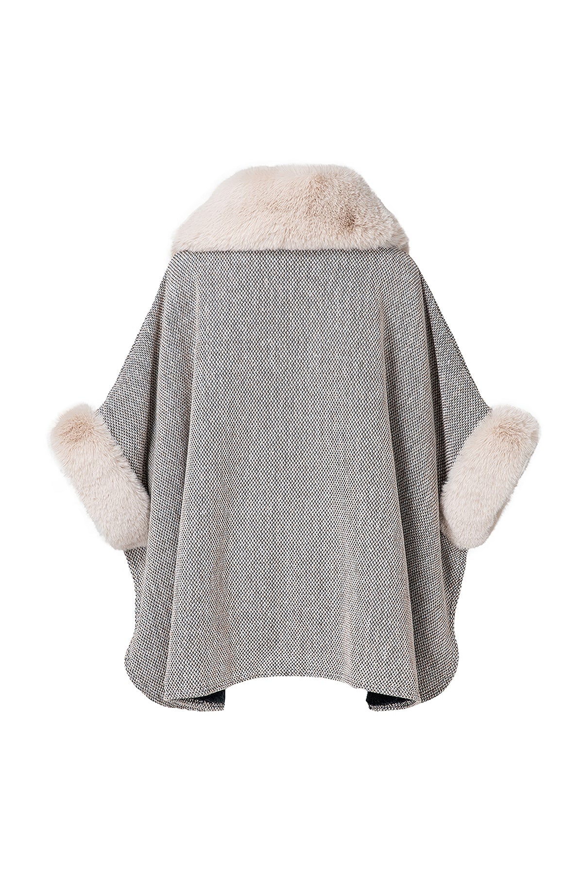 Scott Cashmere Women's Cape Exclusive Design - Grey