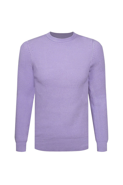 Scott Cashmere Men's Jumper Exclusive Design - Lilac