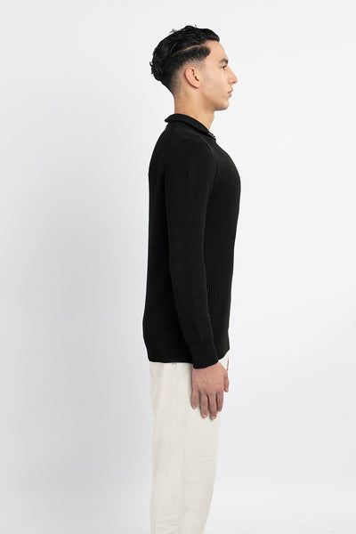 Scott Cashmere Men's Jumper Exclusive Design - Black