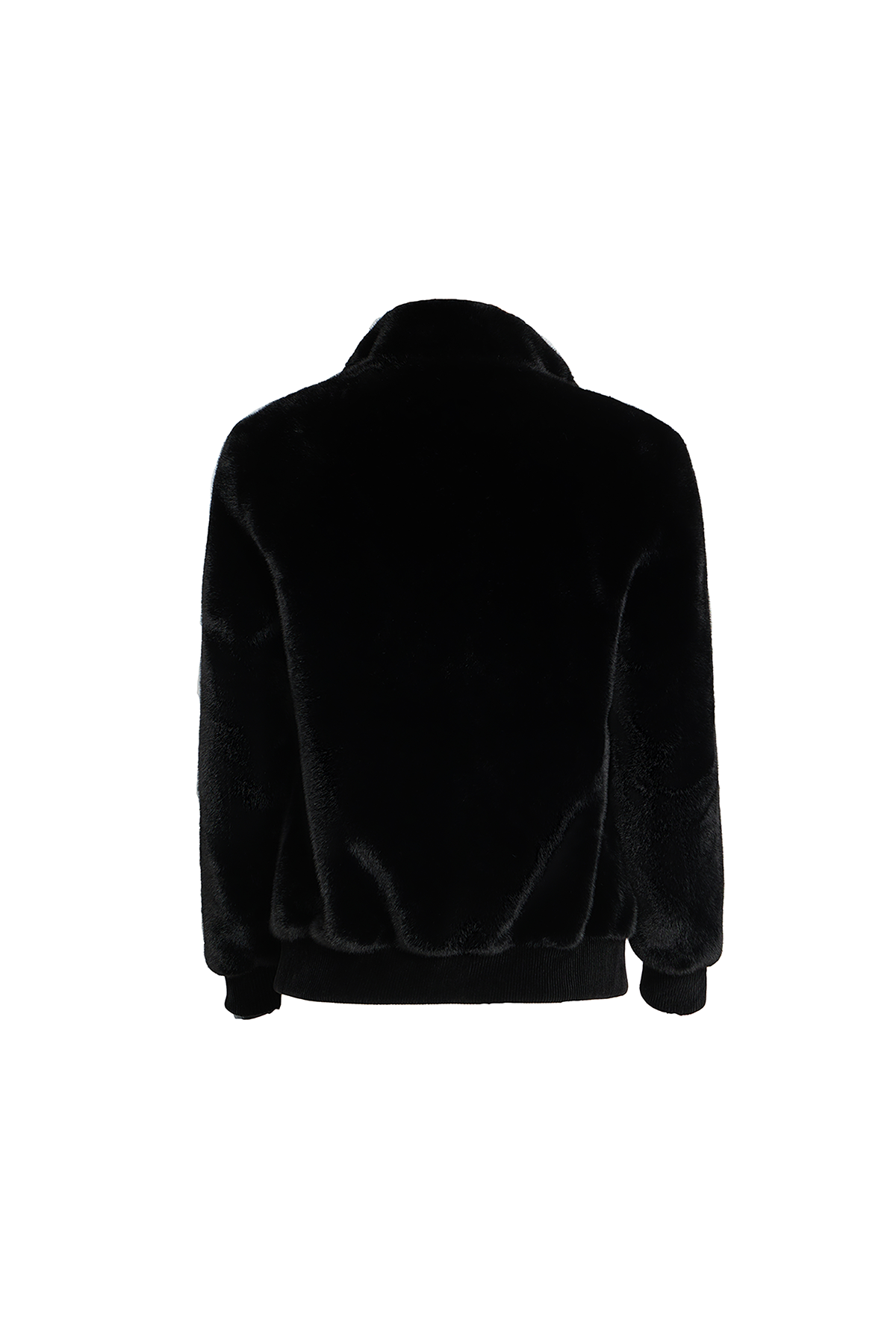 Scott Cashmere Men's Fur Jacket Exclusive Design - Black