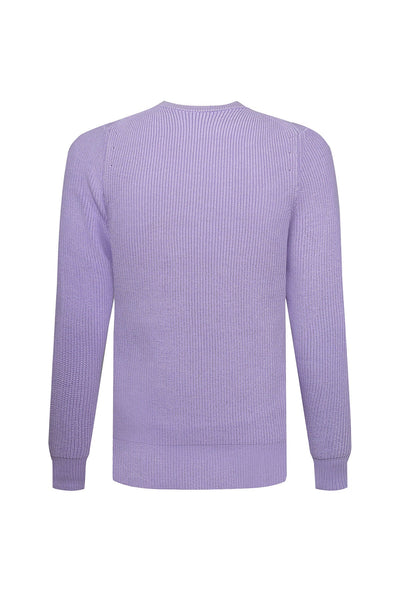 Scott Cashmere Men's Jumper Exclusive Design - Lilac