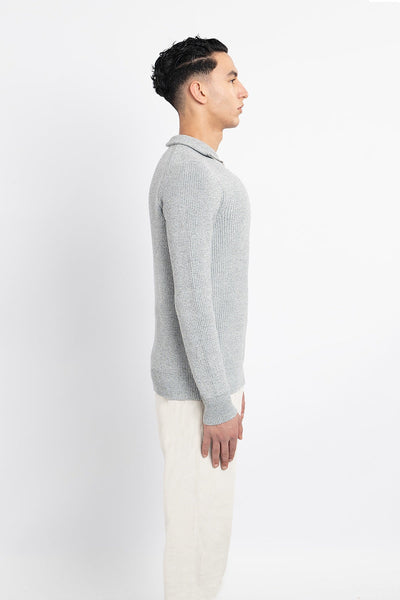 Scott Cashmere Men's Jumper Exclusive Design - Grey