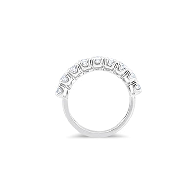 Lucchi 18k White Gold with Diamond - Ring Style 37 (Size 14)