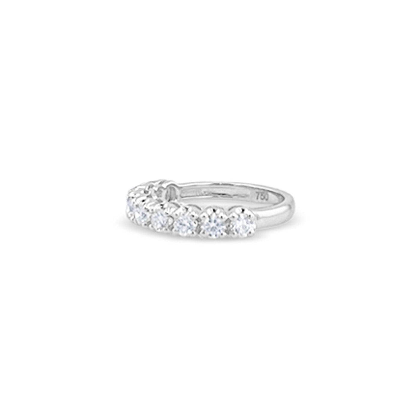 Lucchi 18k White Gold with Diamond - Ring Style 37 (Size 14)