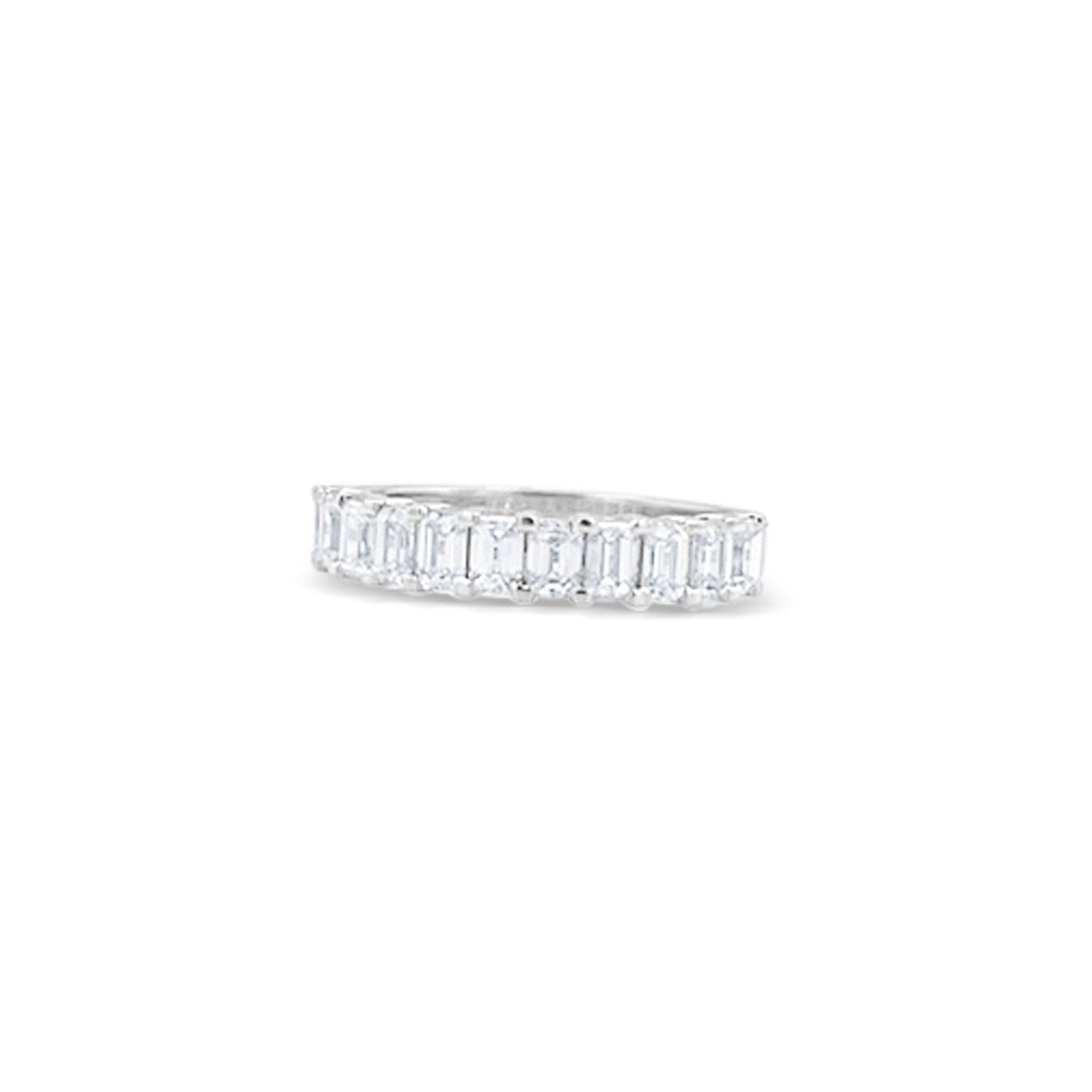 Lucchi 18k White Gold with Diamond - Ring Style 14 (Size 15)