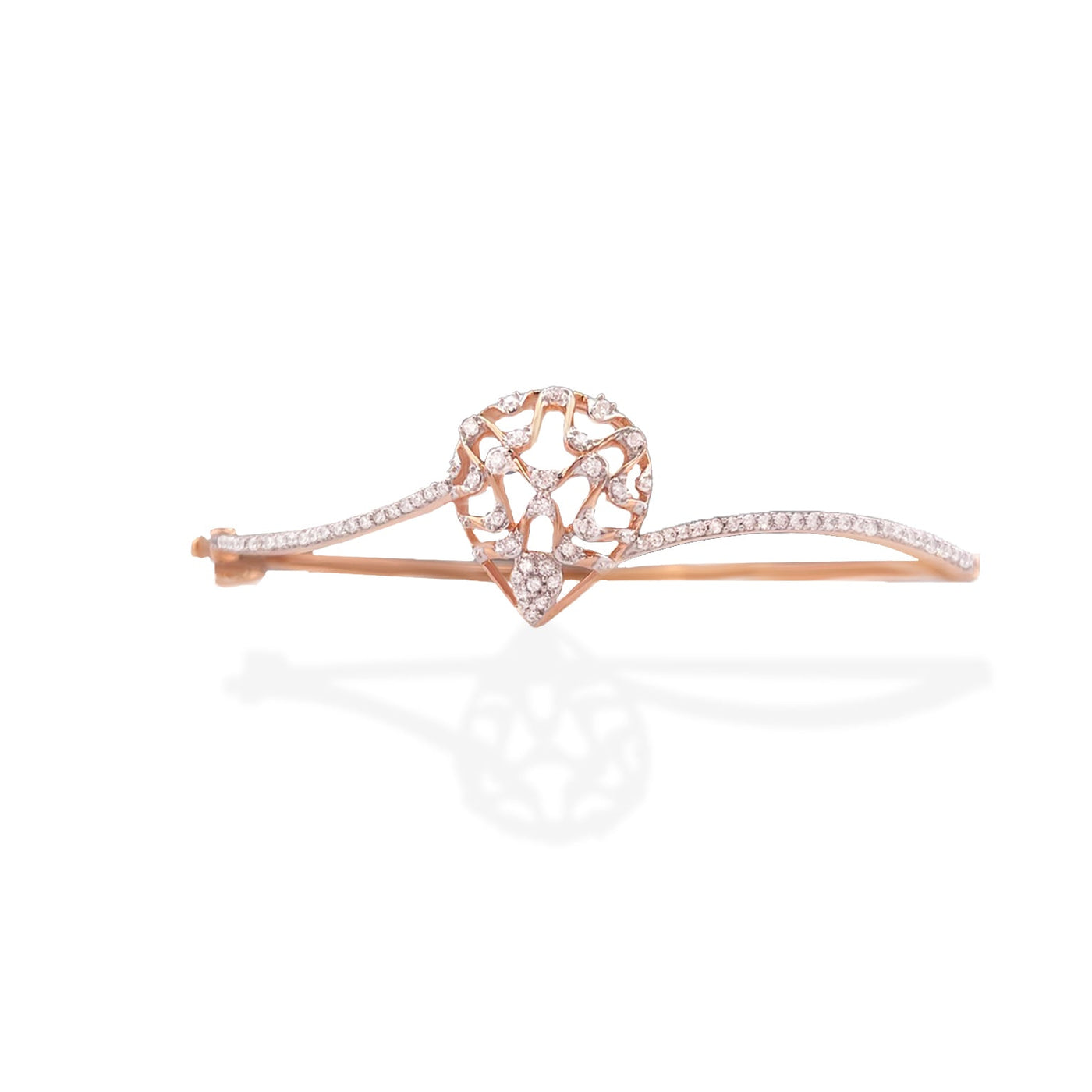 Lucchi 18k Rose Gold with Diamonds - Bracelet Style 17