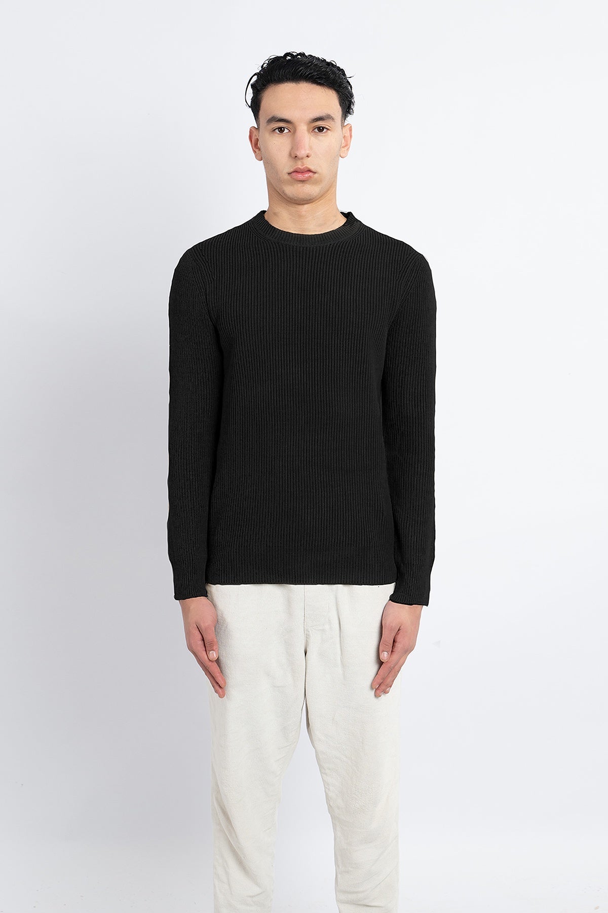 Scott Cashmere Men's Jumper Exclusive Design - Black