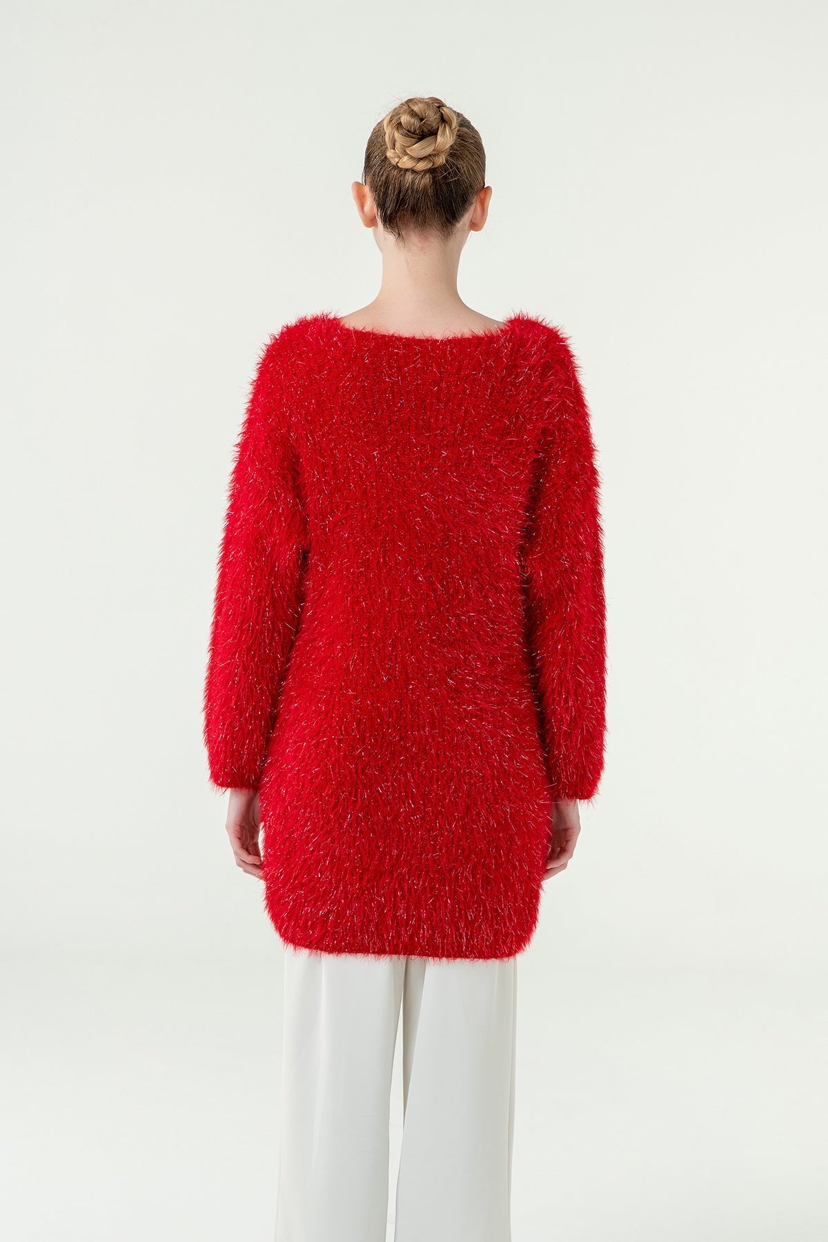 Scott Cashmere Women's Jumper Exclusive Design - Red