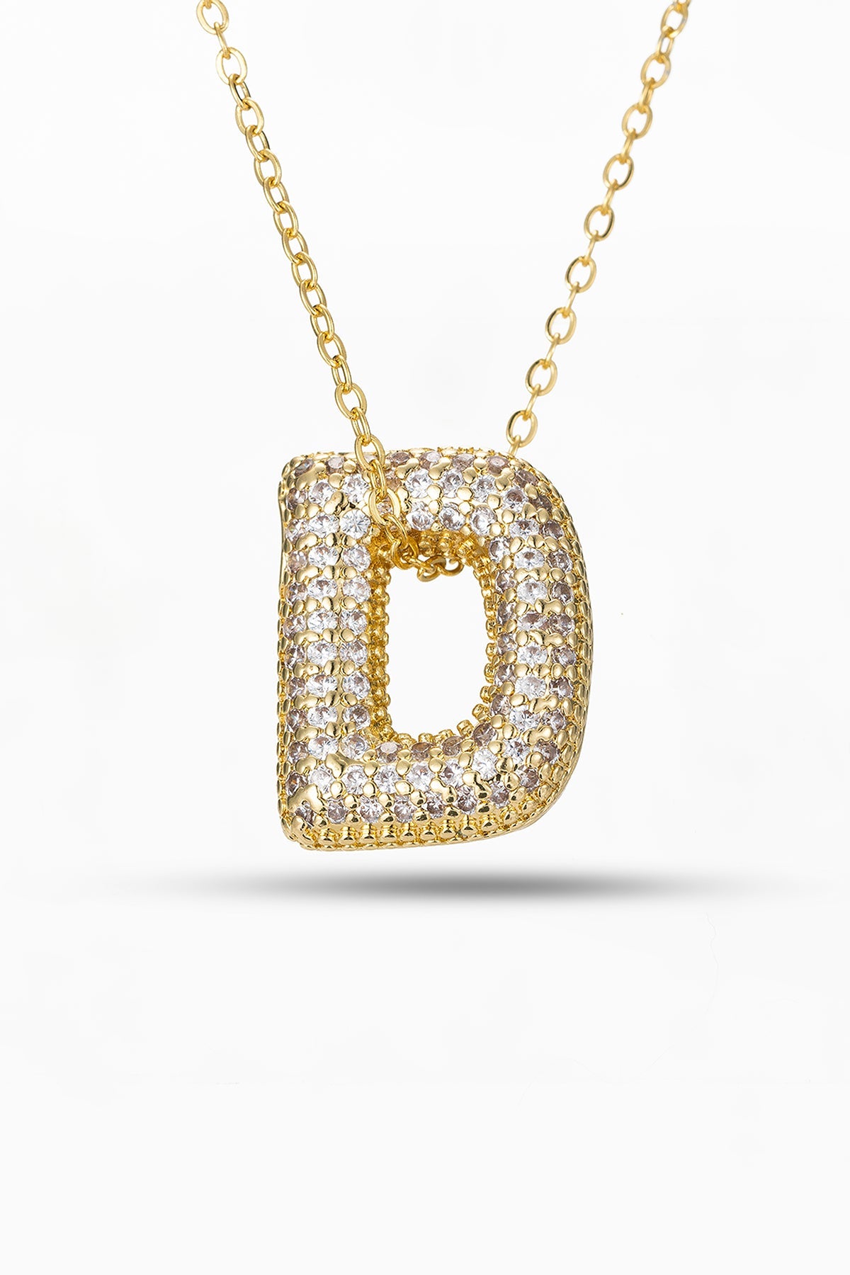 Lucchi Alphabet Necklace Exclusive Design - Letter D