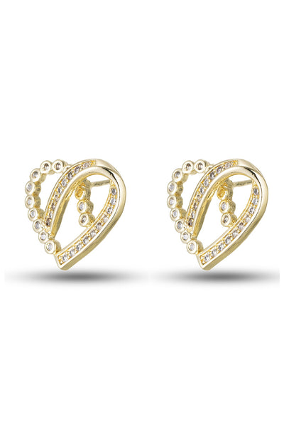 Lucchi Exclusive Love Heart Earrings - Design-2