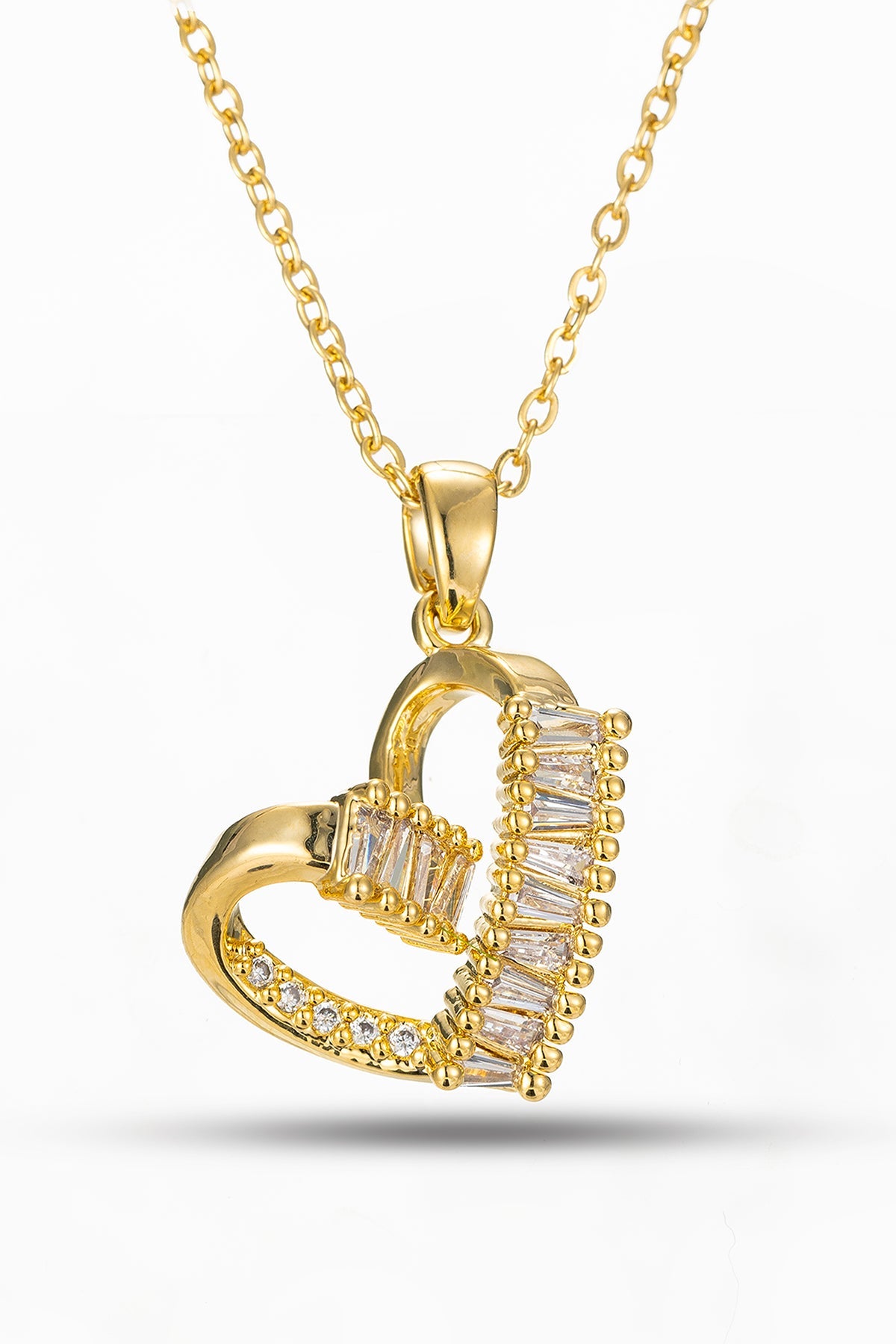 Lucchi Heart-Shaped Pendant Necklace - Exclusive Design 9