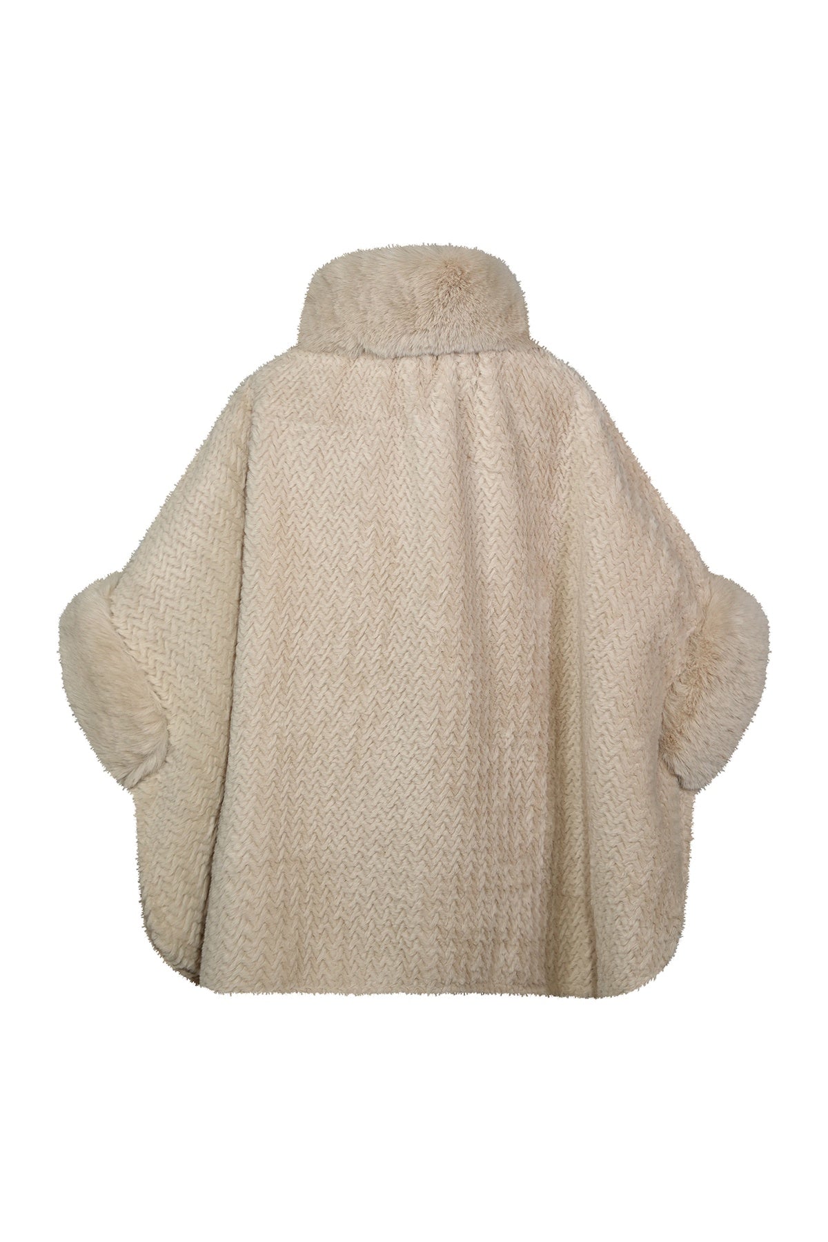 Scott Cashmere Women's Cape Exclusive Design - Beige