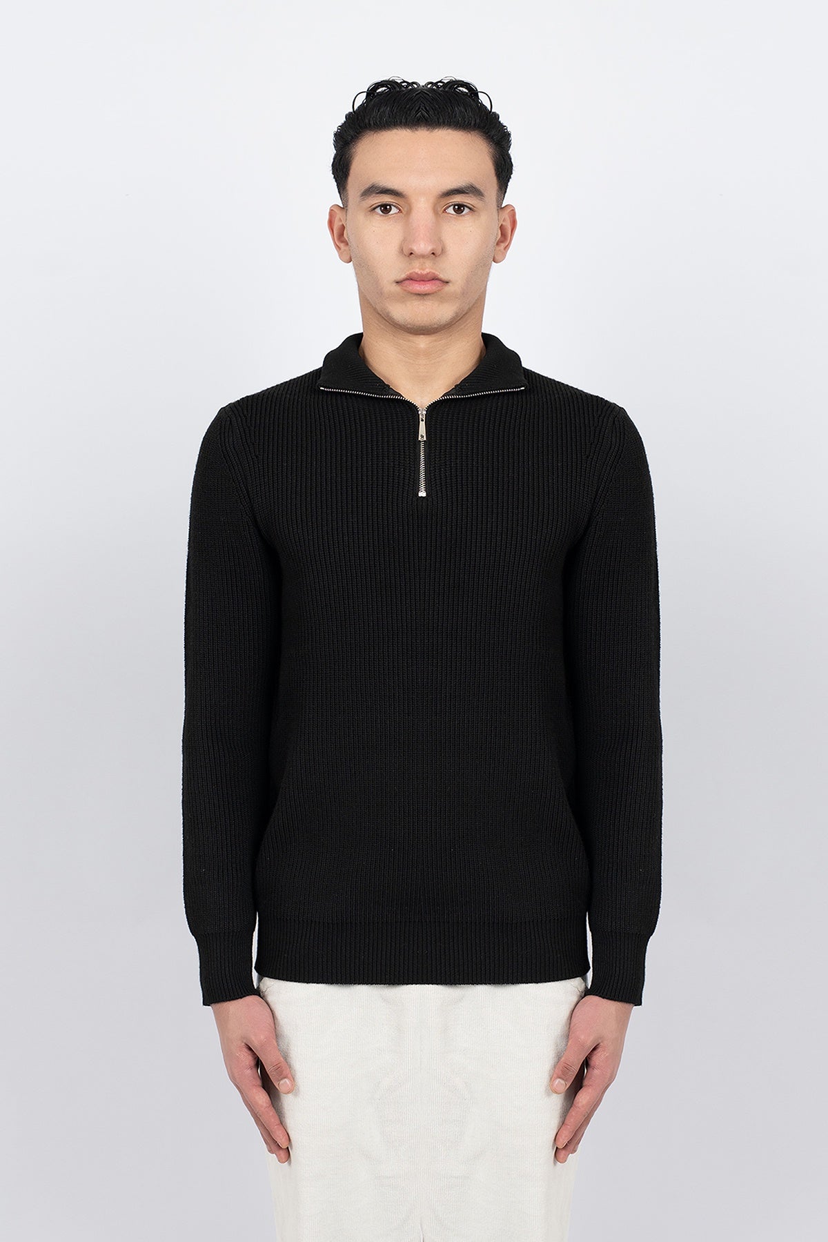 Scott Cashmere Men's Jumper Exclusive Design - Black