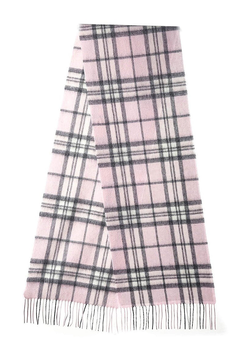 100% Pure Cashmere Scarf Thomson Pink - Big Size