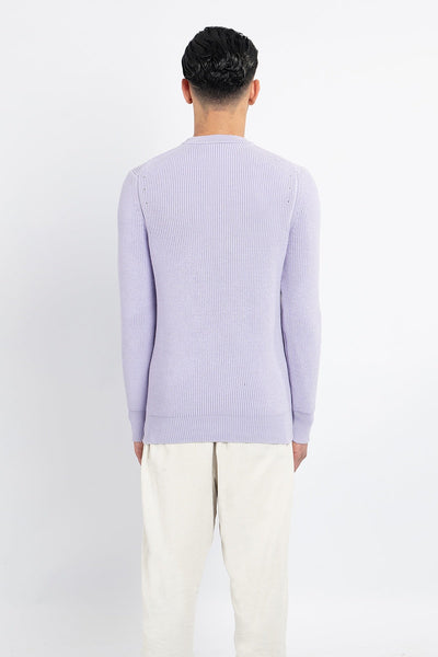 Scott Cashmere Men's Jumper Exclusive Design - Lilac