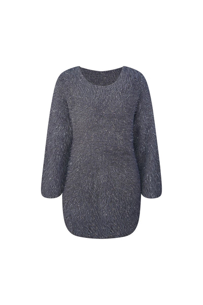 Scott Cashmere Women's Jumper Exclusive Design - Grey