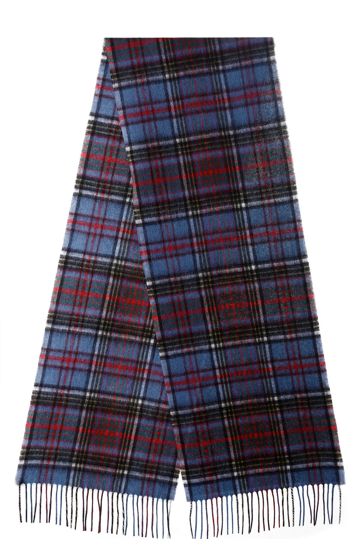 100% Pure Cashmere Scarf Design Anderson Tartan - Big Size