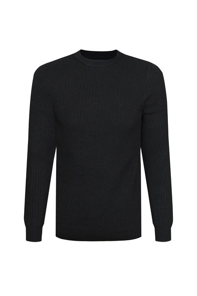 Scott Cashmere Men's Jumper Exclusive Design - Black