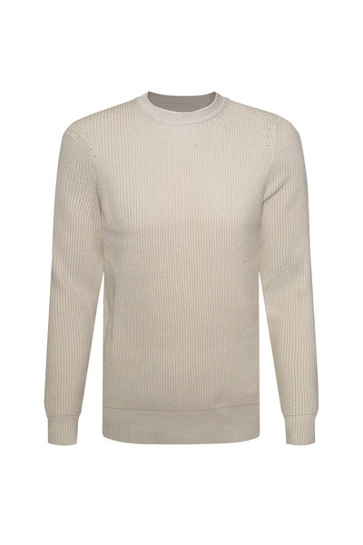 Scott Cashmere Men's Jumper Exclusive Design - White