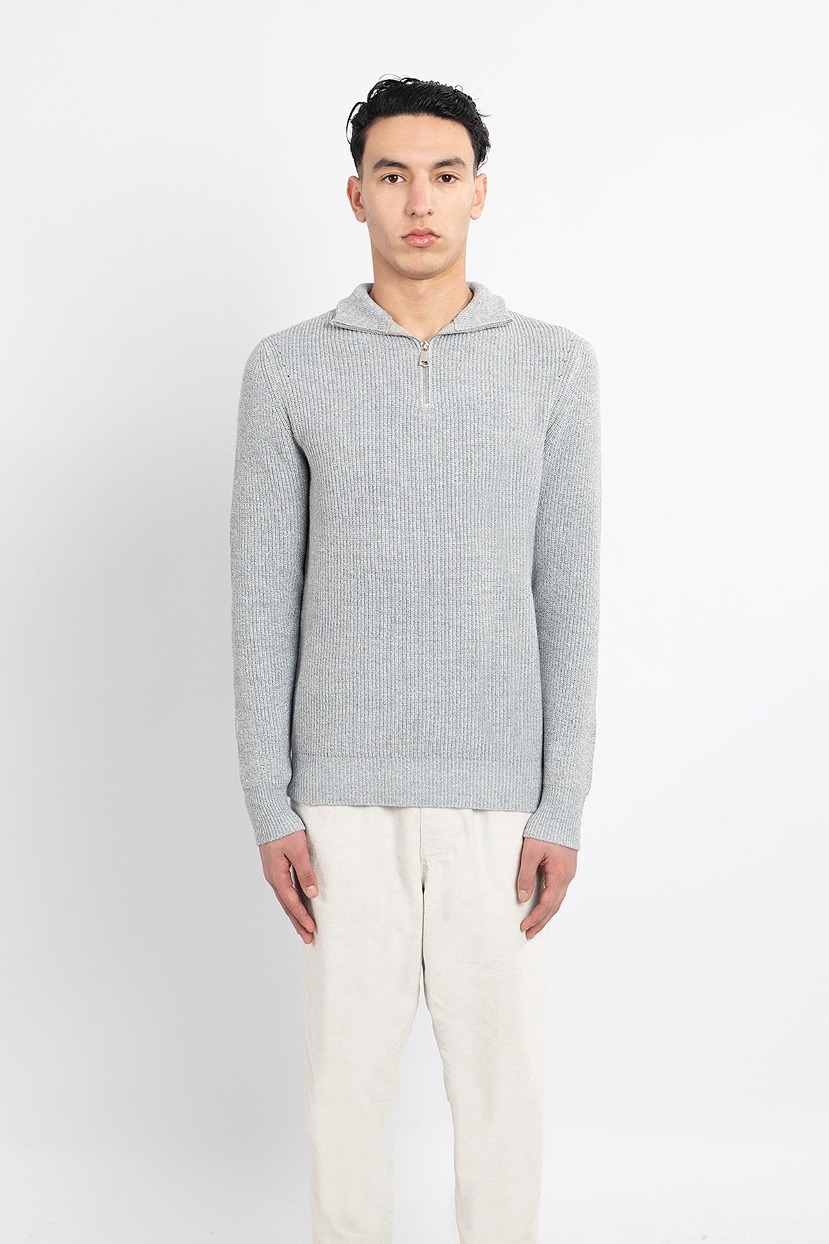 Scott Cashmere Men's Jumper Exclusive Design - Grey