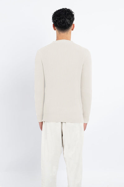 Scott Cashmere Men's Jumper Exclusive Design - White