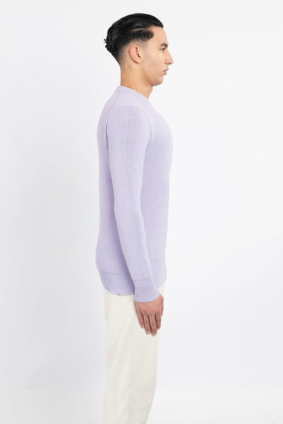 Scott Cashmere Men's Jumper Exclusive Design - Lilac