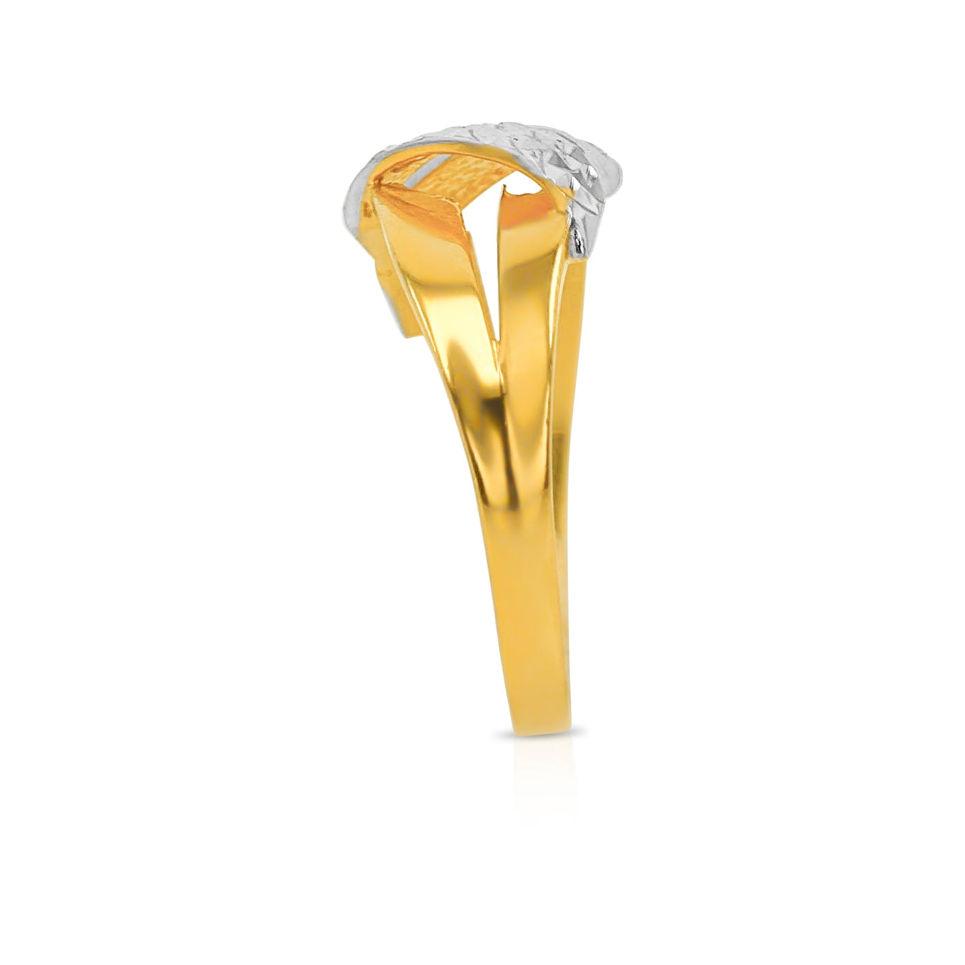 Lucchi 22k Yellow and White Gold - Ring Style 87