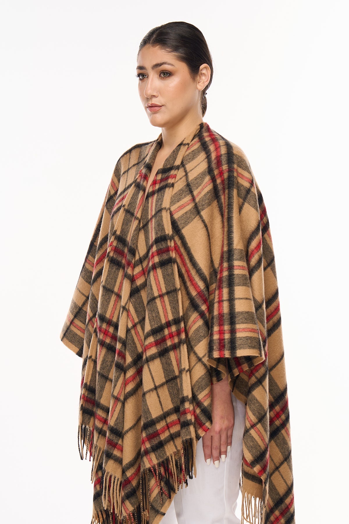 Luxury Cape/Poncho EC Check Exclusive Iconic Design