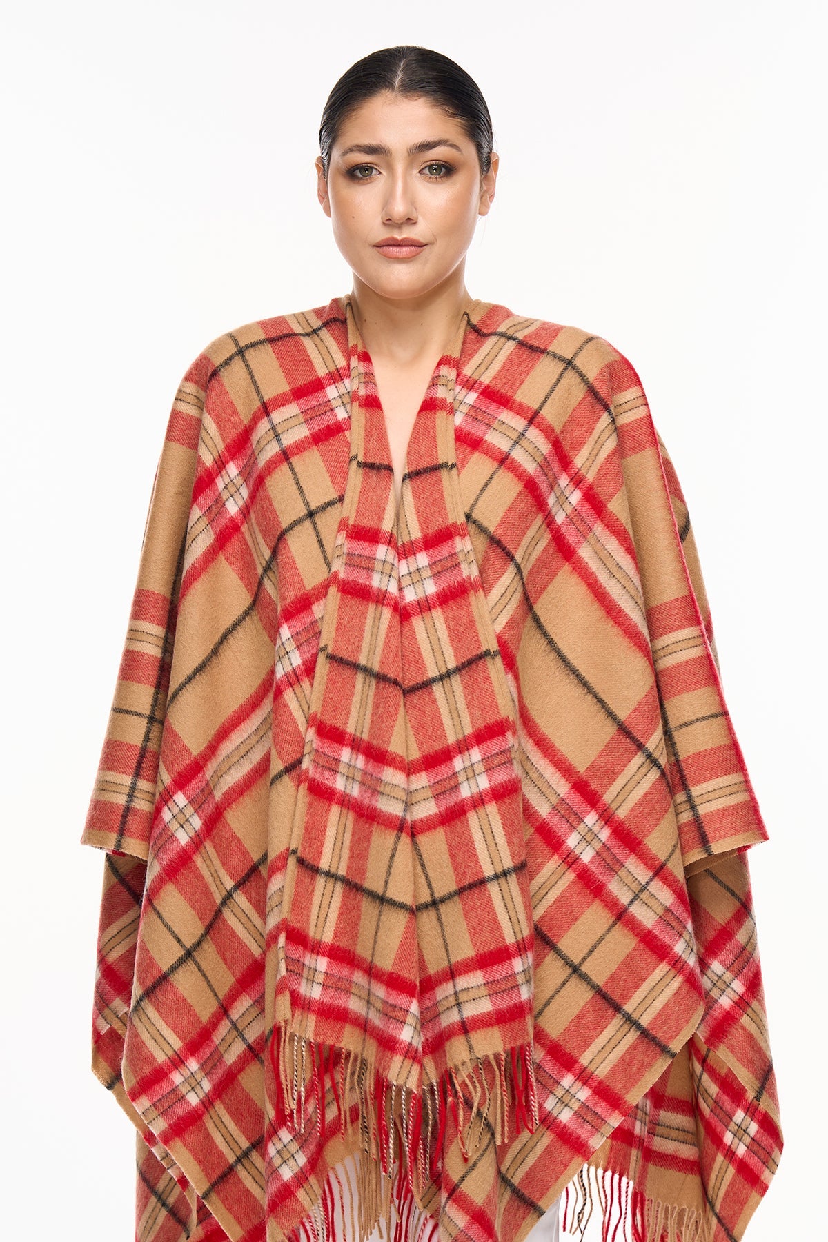 Luxury Cape/Poncho EC Check Exclusive Iconic Design