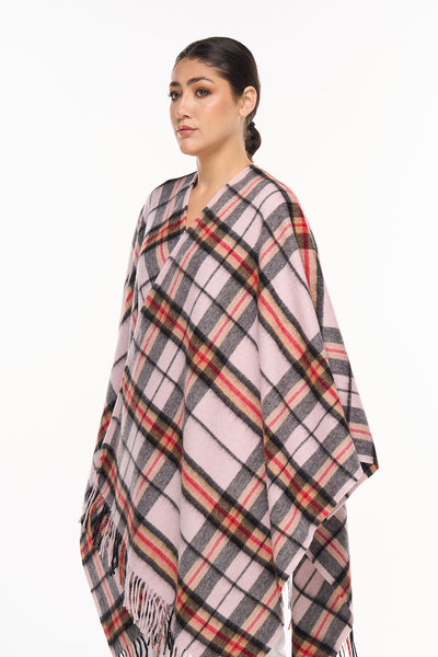 Luxury Cape/Poncho EC Check Exclusive Iconic Design