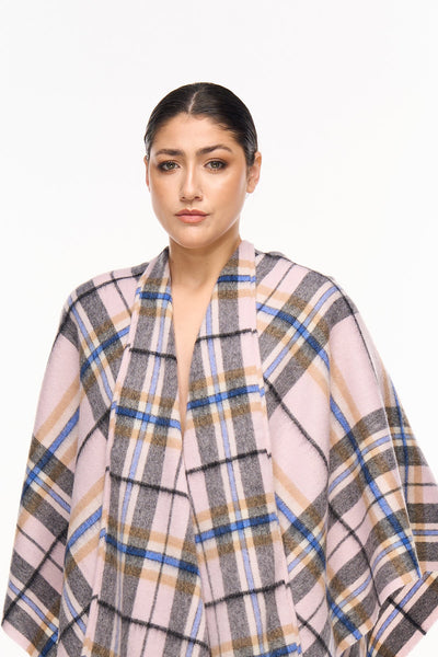 Luxury Cape/Poncho EC Check Exclusive Iconic Design