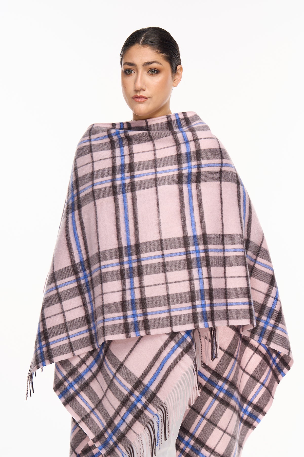 Luxury Cape/Poncho EC Check Exclusive Iconic Design