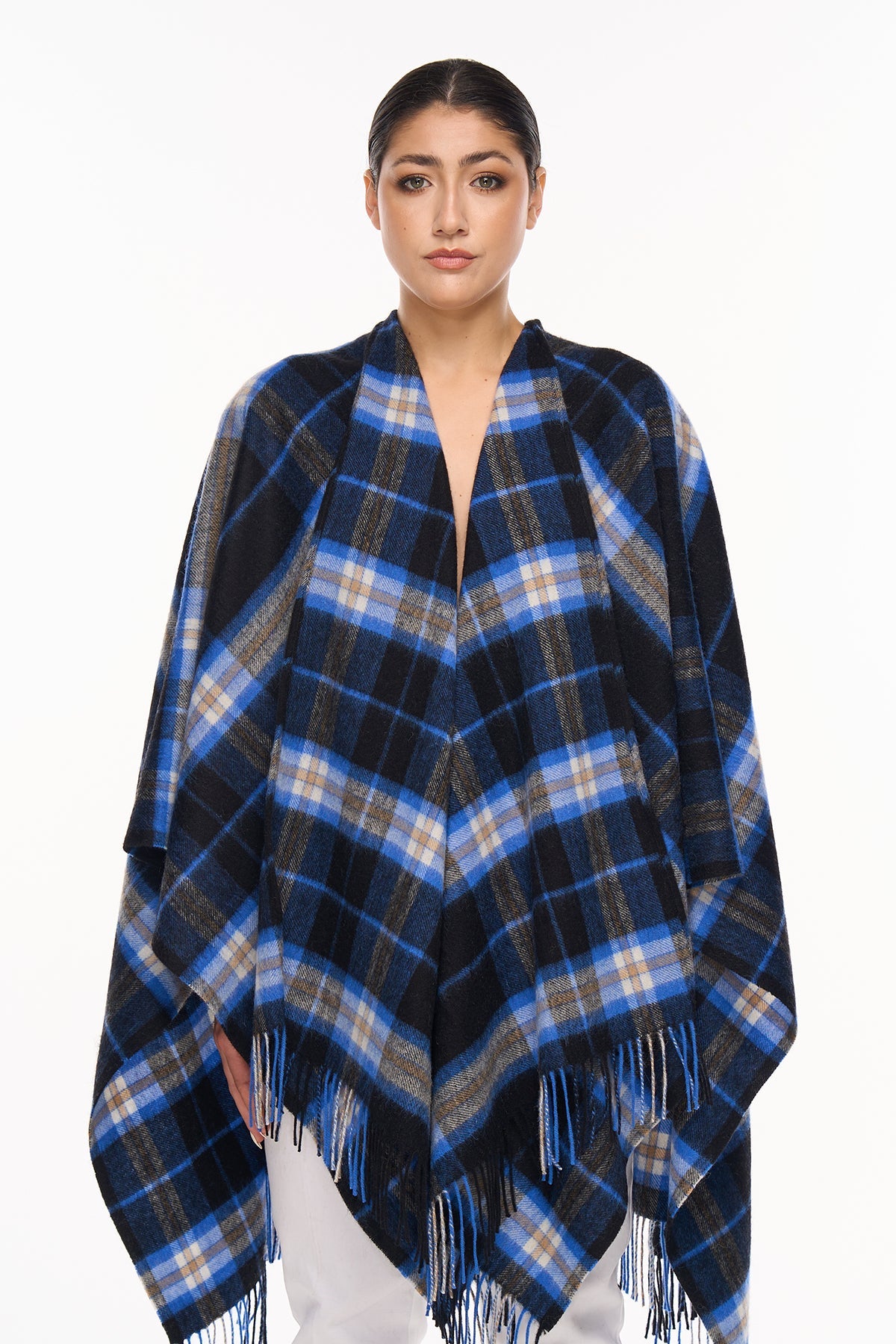 Luxury Cape/Poncho EC Check Exclusive Iconic Design