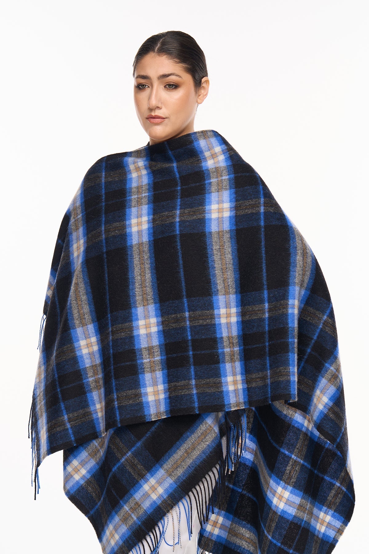 Luxury Cape/Poncho EC Check Exclusive Iconic Design