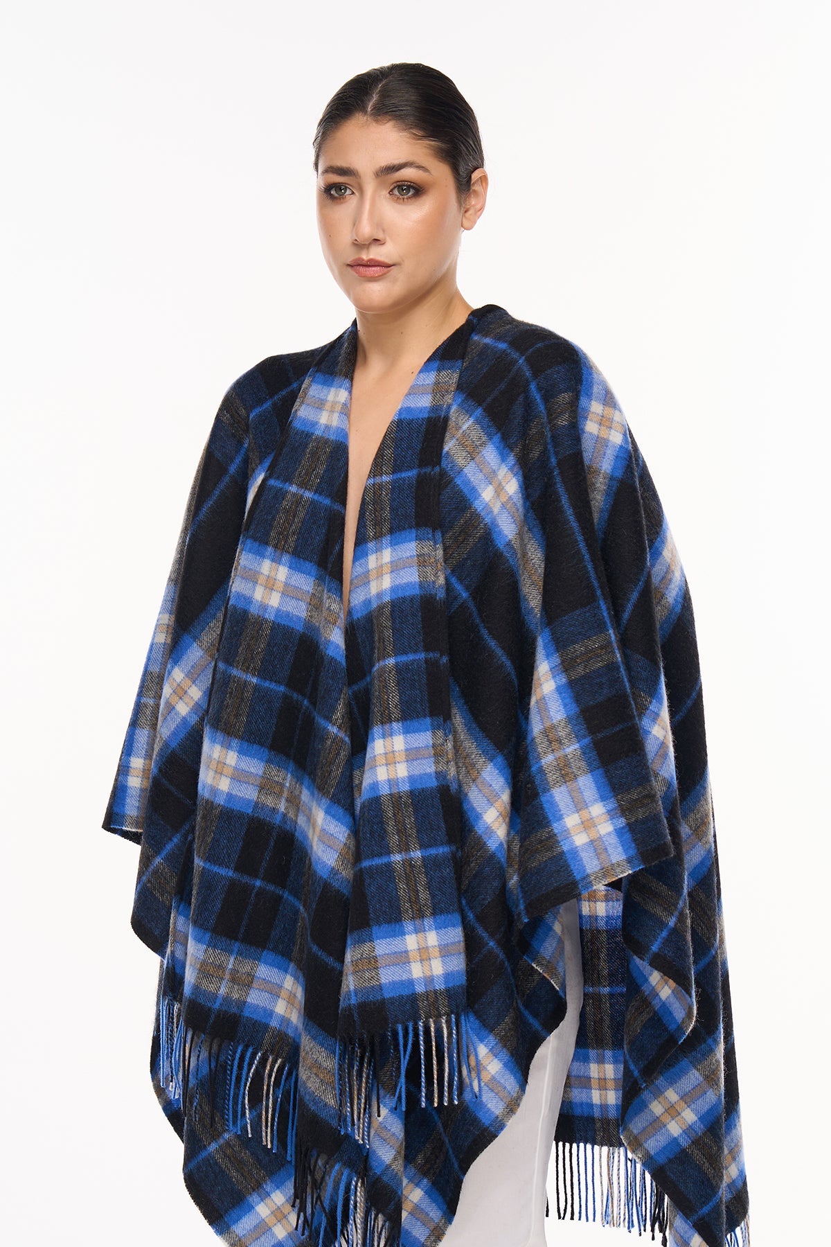 Luxury Cape/Poncho EC Check Exclusive Iconic Design