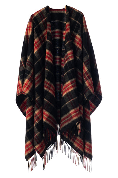 Luxury Cape/Poncho EC Check Exclusive Iconic Design