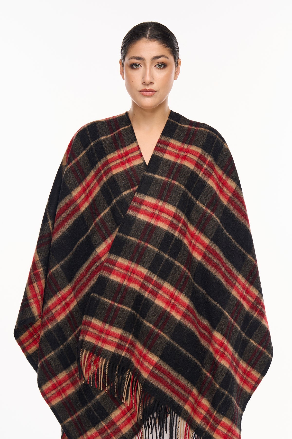 Luxury Cape/Poncho EC Check Exclusive Iconic Design