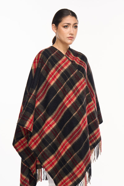 Luxury Cape/Poncho EC Check Exclusive Iconic Design