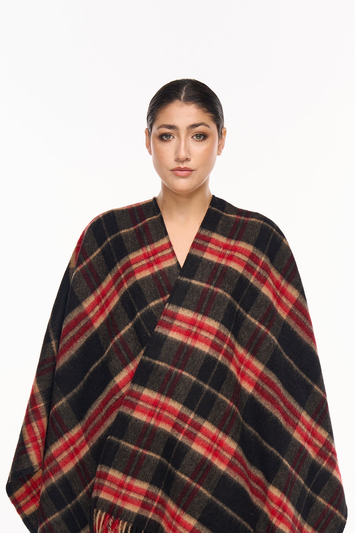 Luxury Cape/Poncho EC Check Exclusive Iconic Design