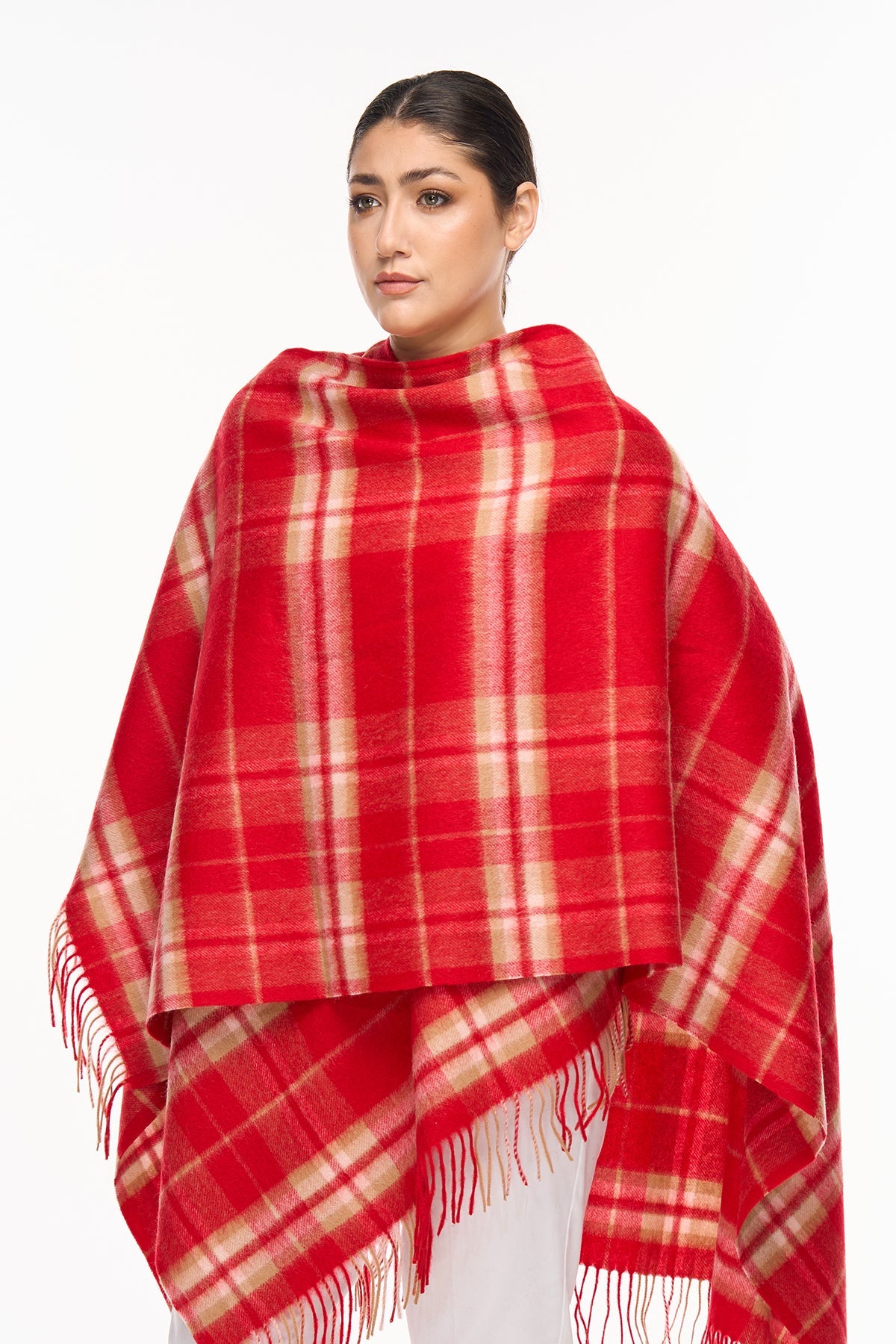 Luxury Cape/Poncho EC Check Exclusive Iconic Design