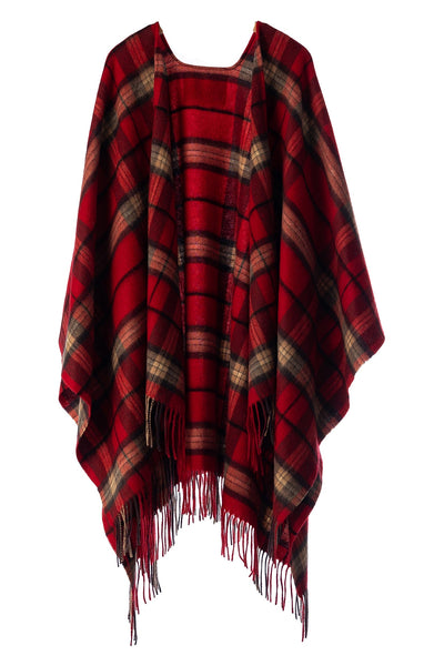 Luxury Cape/Poncho EC Check Exclusive Iconic Design