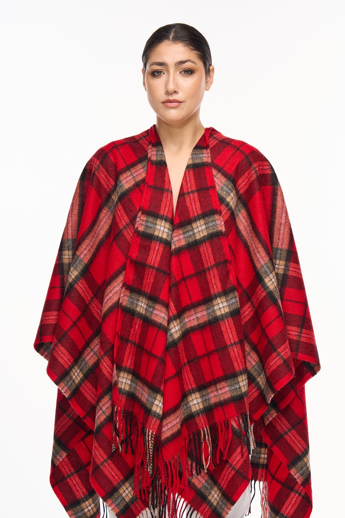 Luxury Cape/Poncho EC Check Exclusive Iconic Design